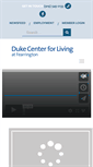 Mobile Screenshot of dukefitnessfearrington.com